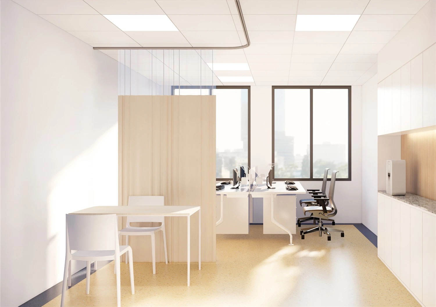 【醫(yī)院案例】婦產醫(yī)院這樣設計，簡而不失其華！(圖18)