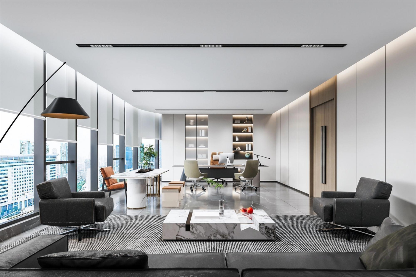 【設(shè)計(jì)案例】普照國康醫(yī)藥辦公室項(xiàng)目概念設(shè)計(jì)——以空間敘事，筑品牌基因(圖18)